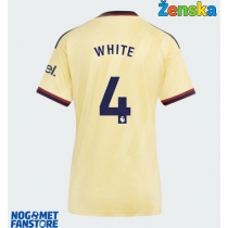 Arsenal Ben White #4 Rezervni Dres za Ženska 2026-27 Kratak Rukav
